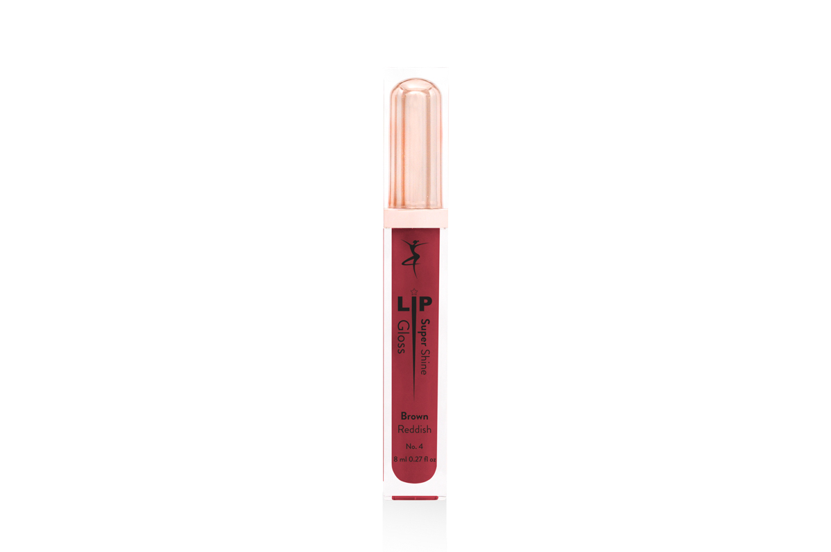 Lip Gloss Super Shine Brown Reddish No. 4 Nertis